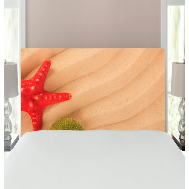 Seashells Headboard, Sea Shells on Beach Caribbean Exotic Coastline ...