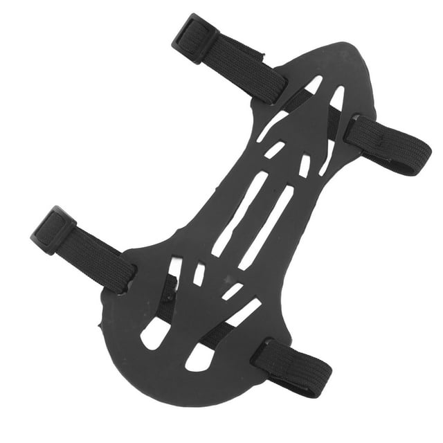 Archery Arm Guards, Adjustable Lightweight Bow Armguard Breathable Safe For Bow For Summer Black