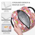 thumbnail image 3 of Easygdp Cartoon Chicken Bolsa de Almuerzo Insulada Grande, Forro de Aluminio, Diseño Espacioso, a Prueba de Fugas, Ideal para Trabajo, Picnics, Viajes y Actividades al Aire Libre, 3 of 6