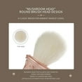 thumbnail image 6 of GHSOHS Makeup Brushes Round Headed Embossed Crystal Handle Stippling Brush Powder Blush Foundation Brush Comfort Face Brushes Beauty Tools, 6 of 9