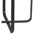 thumbnail image 4 of Benjara Table d'Appoint Rectangulaire 2 Niveaux en Métal Moderne, Noir, 4 of 5