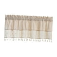 thumbnail image 1 of Cortina corta para ventana pequeña, transpirable, estilo rústico, para cafetería 150cmx60cm, 1 of 9