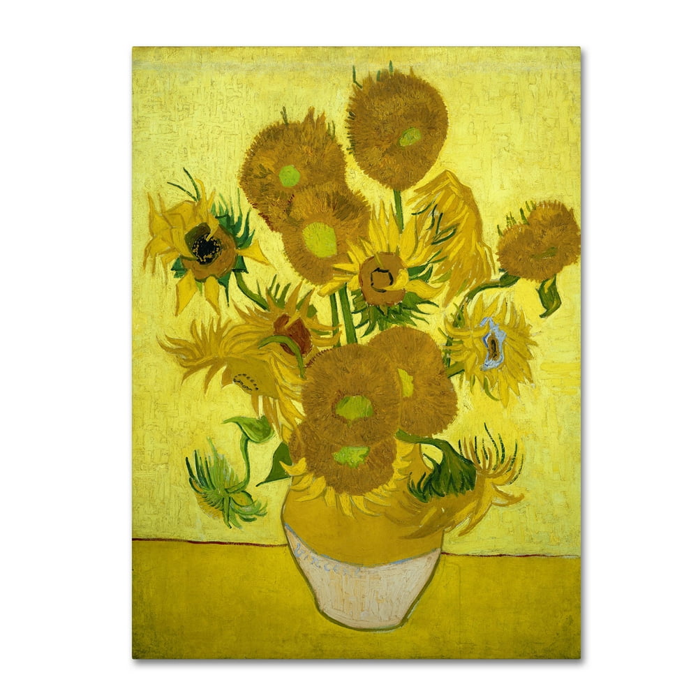 Van Gogh Sunflowers London Trademark Fine Art 'Sunflowers 1887' Canvas Art by Vincent van Gogh
