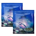 thumbnail image 1 of | Organic Nori Seaweed Sheets - Raw, Unheated & Not Roasted | Grade A Certified | Vegan, Paleo, Keto Friendly | Premium Nori for Sushi Rolls & Wraps (50 Sheets, 2 Pack), 1 of 5