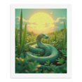 thumbnail image 5 of Paint By Numbers Kit for Adults Beginner - DIY Snake Glowing Sunlit Greenery Canvas Painting Kits for Adults, Frameless Paint By Number for Adults for Home Wall Decor 16x20 Inch, 5 of 7