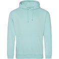 thumbnail image 1 of Awdis - Sudadera con capucha para adultos Unisex - Modelo college - Deporte/Gimnasio/Running (Verde Menta), 1 of 3