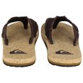 thumbnail image 4 of Quiksilver Mens Monkey Abyss Cork Sandals - Tan/Brown, 4 of 5