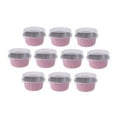 thumbnail image 3 of COOPHYA Coupes de Cuisson Allant au Four 10 Pcs Roses pour Mariages et Fêtes, 3 of 4