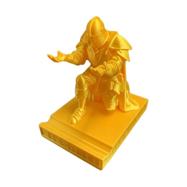 Knight Pen Holder Environmental Warrior Black Plastic Desktop Storage Ornament for Office and Study