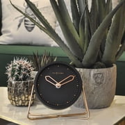 Nextime Table Clock Cross - Black