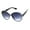 Slate Smoke, variant on Womens Classic 90s Round Butterfly Chic Designer Sunglasses Slate Smoke
