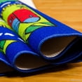 thumbnail image 2 of AllStar Rugs Kids / Baby Room Area Rug. Street Map with Blue Vibrant Colors (3' 3" x 4' 10"), 2 of 4