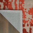 thumbnail image 5 of Nourison Symmetry Distressed Beige/Red 3'9" x 5'9" Area Rug, (4x6), 5 of 8