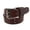 Brown, variant on Wrangler Boy's Milled Buffalo Leather Double Hole Roller Buckle Belt