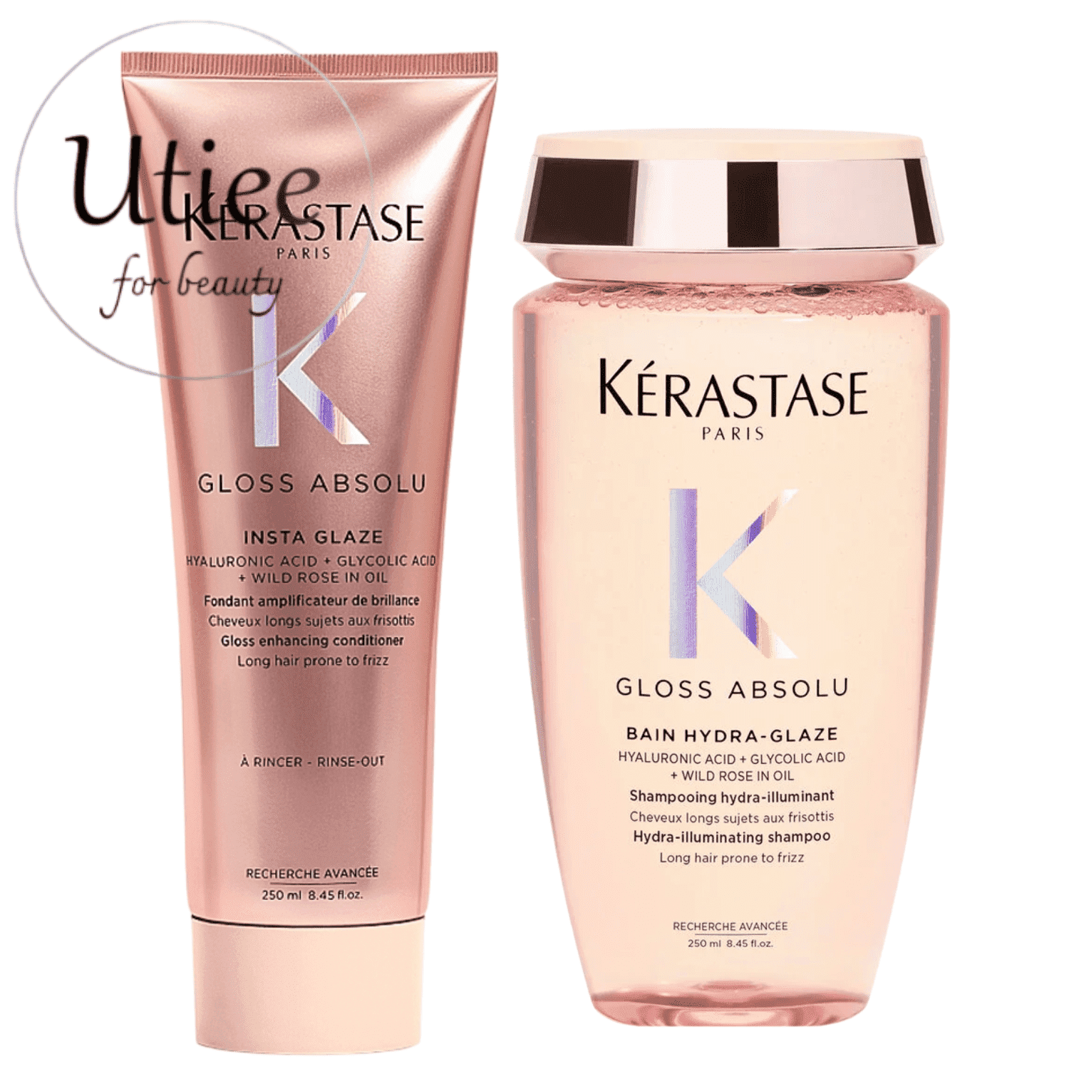 Kerastase Gloss Absolu Bain Hydra-Glaze Shampoo 8.45 oz & Insta