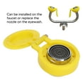 thumbnail image 3 of Boquilla Para Estación De Lavado De Ojos, Accesorio De Cabezal Rociador Para Lavado De Ojos, Multiusos, Amplia Compatibilidad, Fácil Instalación, ABS De Acero Inoxidable 304, 3 of 7