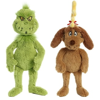 Dr. Seuss The Grinch and Max Plush Stuffed Animals Collection