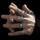 thumbnail image 1 of 1 Juego De Anillos De Calavera Punk De Plata Para Joker Accesorios De Joyería De Moda, 1 of 4
