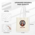 thumbnail image 4 of VIVACITE Christian Tote Bags for Women Vintage Canvas Tote Bag for Women Bible Tote Bags for Women Christian Gifts for Women Faith Bible Carrier Church Bags for Women with Bible Art 3, 4 of 6