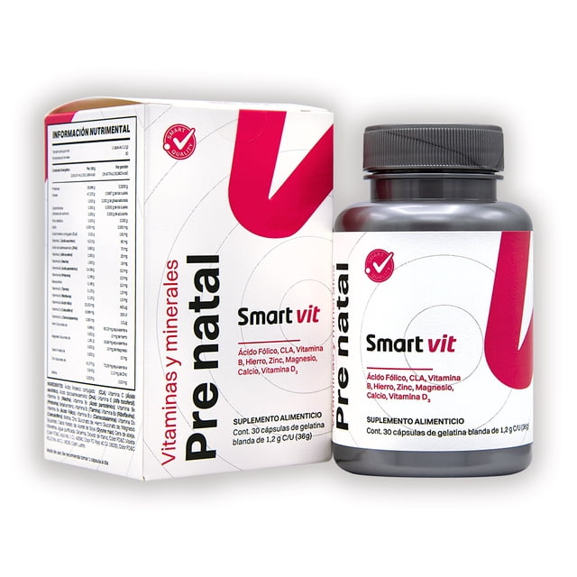 ANAHUAC Pre natal vitaminas y minerales 30 capsulas PLANTAS MEDICINALES ANAHUAC Smart vit
