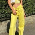 thumbnail image 3 of Txlixc Jeans de primavera para mujeres Txlixc Pantalones casuales, 3 of 9