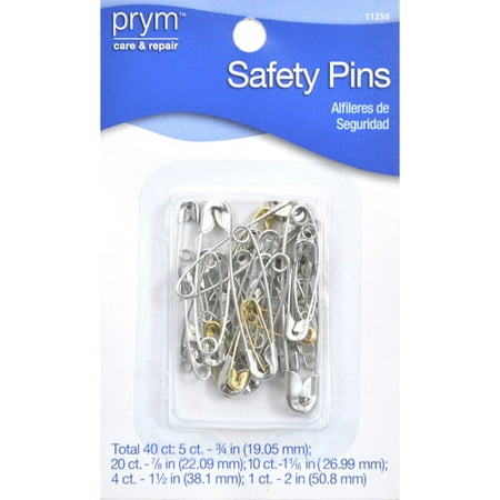Prym Safety Pins, 40 Count