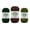 Bottel Green, Coffee, Olive Green, variant on Craft Affair | 8Ply Cotton Crochet Yarn Pack of 3 (Each Color 2mm, 77Meter, 50Gram) 100% Pure Cotton | For Knitting Yarn | Craft & DIY Project: Lemon Yellow, Mustard, Mango Yellow