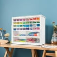 thumbnail image 2 of Screw Organizer Hardware Storage Organizer Drawer Parts Cabinet Plastic Drawer Storage for Hardware Crafts Small Parts Nuts and Bolts Tool Storage Scrapbook Art Hobby -, 2 of 8