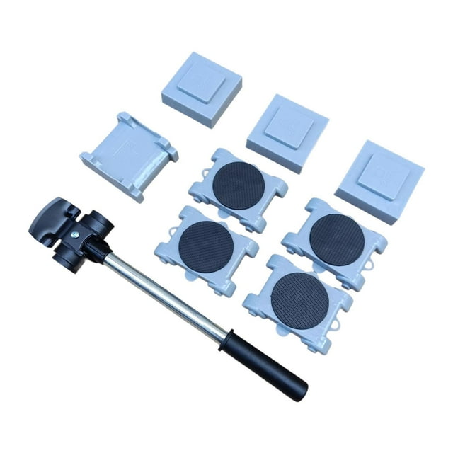 Deslizadores para mover muebles, elevadores de muebles, herramienta para mover cajones, sofás y refrigeradores 9 piezas