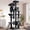 Blue, variant on SHA CERLIN 82" Multi-Level Cat Tree Tower for Indoor Cats, Cat Condo with Sisal Scratching Posts, Plush Perches, Hammocks and Toy Balls, Leopard Print
