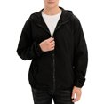 thumbnail image 4 of SHCKE Men's Lightweight Windproof Jacket Windbreaker Jacket Outdoor Sportswear with Hood, 4 of 7