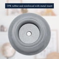 thumbnail image 3 of 1-1/8 Inch Replacement Feet for Shower Chair Bath Seat, 4 Pack Rubber Tips Non-Slip Bench, Suction Cup Feet, Metal Insert Reinforced for Stools (1-1/8" I.D, Grey), 3 of 6