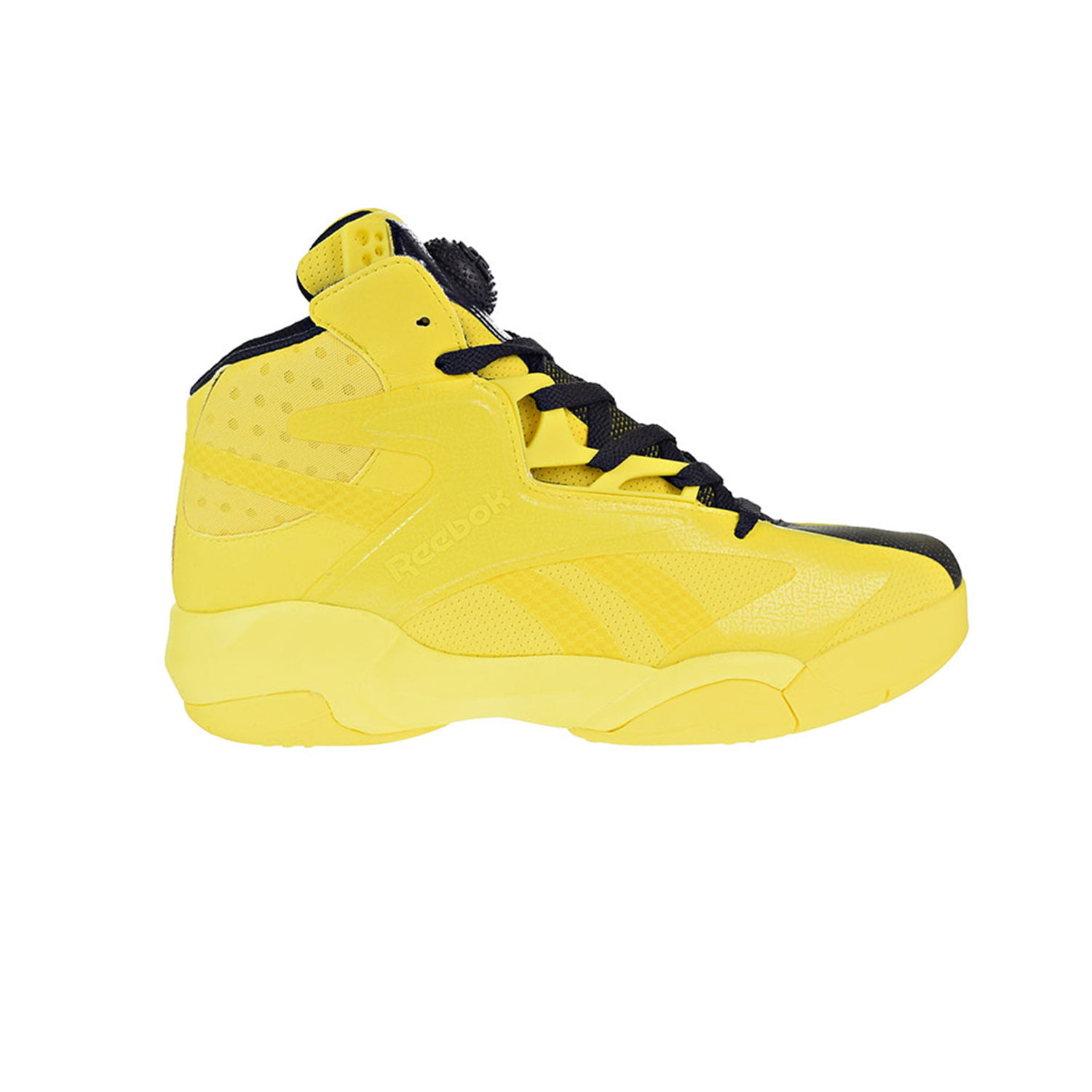 yellow basketball shoes