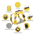 thumbnail image 3 of Pechera Belug  Arnés Seguridad Para Perro AMARILLO talla G, 3 of 5