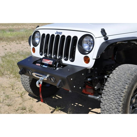 Addictive Desert Designs 07-18 Jeep Wrangler JK Stealth Fighter Front Bumper w/ KC Logo