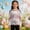 Pink, variant on Happy Easter T Shirt Toddler Girls 2026 Fashion 3D Bunny Graphic Long Sleeve Crewneck Tops Soft Comgy Casual Trendy Loose Fit Blouses