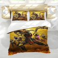 thumbnail image 4 of Mortal Kombat Themed Bed Sheet Set Three Piece Set 36x75 In ches Comfortable And Skin Friendly Unique Design Creating A Star Studded Night Home Decor Gifts For Family Friends fans, 4 of 5