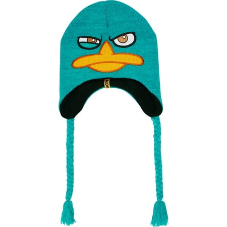 - Phineas and Ferb Perry Agent P Peruvian Laplander Knit Beanie Cap