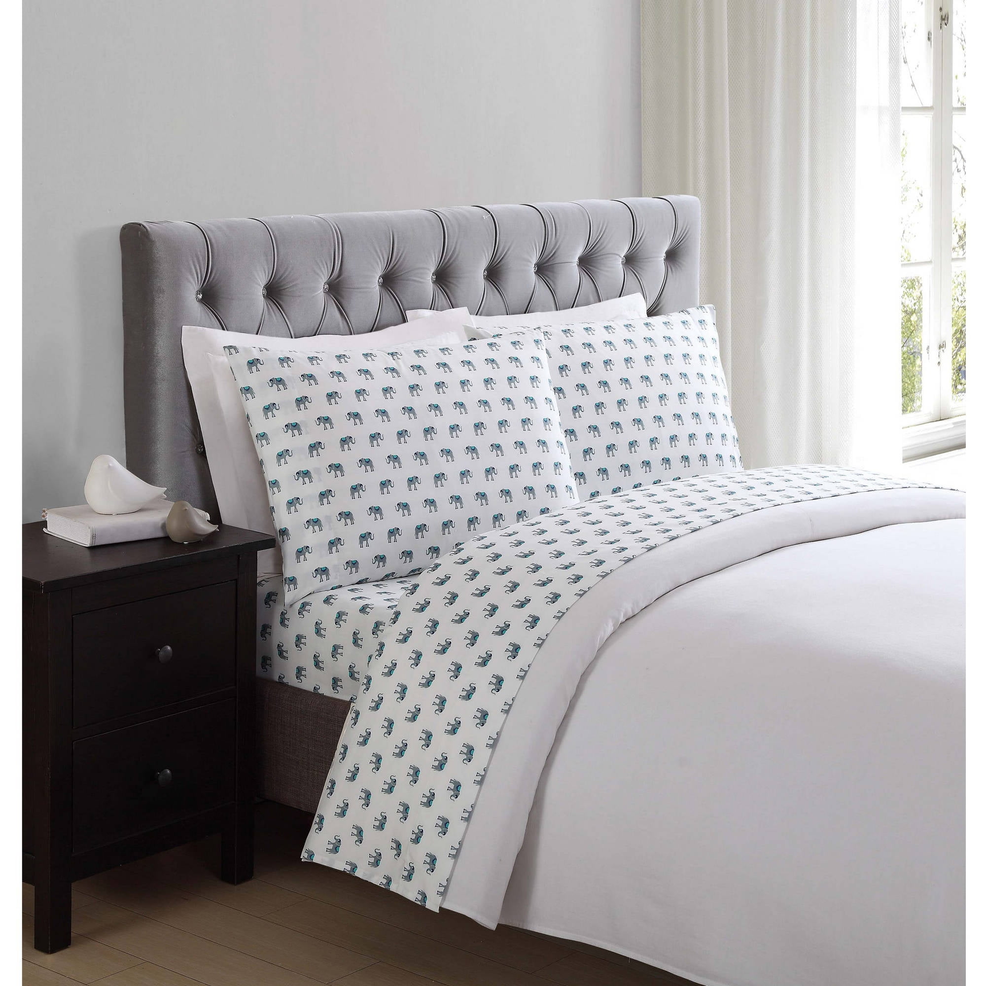 Truly Soft Elephants Sheet Set