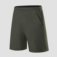 thumbnail image 4 of Stamzod Mens Athletic Shorts with Pocket Summer Outdoor Quick-Dry Running Short Lightweight Casual Shorts for Workout Gym Training Army Green F XXXXL, 4 of 5