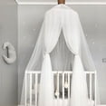 thumbnail image 4 of keepw Polyester Pliable Lit Auvent avec Protection Efficace Facile Installation de Style Romantique Tente de Lit Pourpre Couche 7 300 1Set, 4 of 6