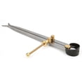 thumbnail image 1 of Heat Quenched Spring Divider Carbon Steel Brass Flat Leg Inside Spring Caliper for Scribing, 1 of 8