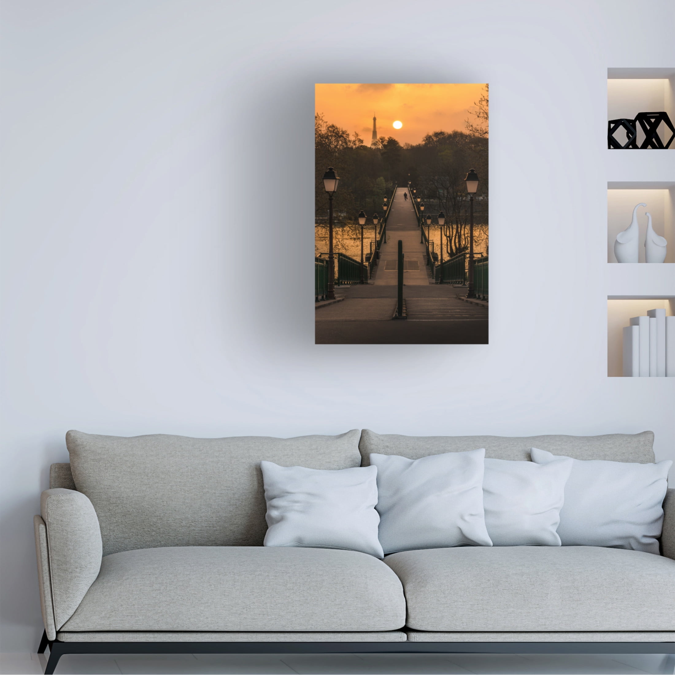 Trademark Fine Art Pacifico Some Meters Canvas Wall Art