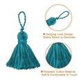 thumbnail image 3 of Uxcell 24Pack 3" Bookmark Tassels with Loop for DIY Crafts Accessory, Peacock Blue, 3 of 6