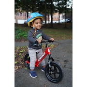 12 Strider Classic Entry Balance Bike for Toddlers 18 - 36 Months Old, Red