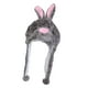 thumbnail image 4 of Set de 2 Gorros de Peluche con Estampado de Encantadoras, Accesorio Fotográfico Divertido Conejos, 4 of 9