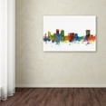 thumbnail image 4 of Trademark Fine Art Michael Tompsett Wichita Kansas Skyline Canvas Wall Art - 22x32, 4 of 4