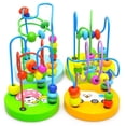 thumbnail image 1 of TureClos Children Wooden Mini Around Beads Educational Game Toy, 1 of 1