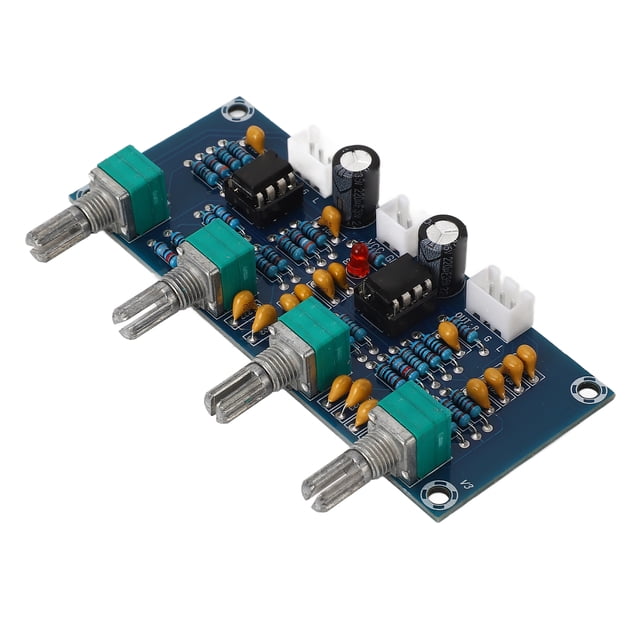 Placa De Control De Tono De Preamplificador, Buenos Efectos De Sonido, Chip NE5532 De Doble Núcleo, Preamplificador PCB, Placa De Control De Tono De Volumen Para De Sonido