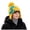 Yellow, variant on mgoYE Kids Boys Girls Dinosaur Winter Knit Hat Baby Toddler Thick Earflap Hood Caps